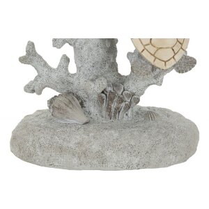 Lampada da tavolo Mauro Feretti Tartaruga E27 Ø 30,5x63,5 cm bianca grigia