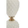 Tavolo da parete Mauro Ferretti Torre Annunziata E27 diametro 30x57 cm bianco oro