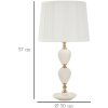 Tavolo da parete Mauro Ferretti Torre Annunziata E27 diametro 30x57 cm bianco oro