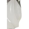 Lampe da tavolino Mauro Ferretti Shiny E27 Ø 30x51 cm bianco argento