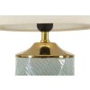 Lumino da tavolo Mauro Ferretti Capetown E27 ∅ 25x40 cm blu chiaro oro