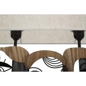Lumino da tavolo Mauro Feretti Pikassy Plus E27 50x17,8x45 cm multicolore