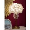 Mauro Ferretti Diamon lampada da tavolo E27 Ø 30x55 cm oro bianco