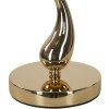 Lampada da tavolo Mauro Ferretti Cart E27 Ø 25x47 cm bianco oro