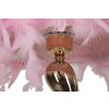 Lampada da tavolo Mauro Ferretti Cart E27 Ø 25x47 cm rosa oro