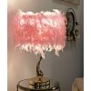 Lampada da tavolo Mauro Ferretti Cart E27 Ø 25x47 cm rosa oro