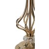 Lumino da tavolo Mauro Ferretti Tarty E27 ∅ 25x54 cm bianco oro