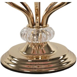 Lumino da tavolo Mauro Ferretti Tarty E27 Ø 25x54 cm rosa oro