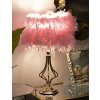 Lumino da tavolo Mauro Ferretti Tarty E27 Ø 25x54 cm rosa oro