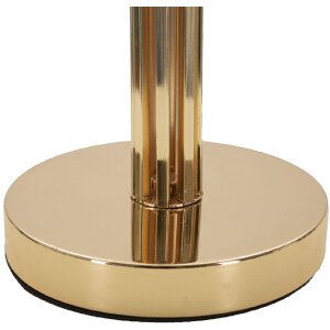 Lampe da tavolo Slimmy Mauro Ferretti E27 diametro 28x53 cm bianco oro