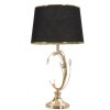 Lampe da tavolo Mauro Ferretti Bruxelles E27 Ø 36x65 cm nero oro
