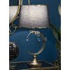 Lampe da tavolo Mauro Ferretti Bruxelles E27 Ø 36x65 cm nero oro