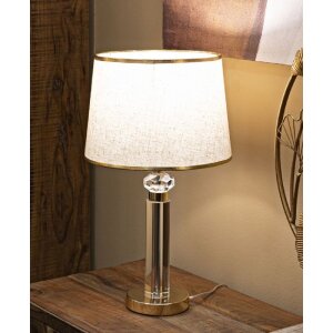 Lampada da tavolo Praga E27 ∅ 30 x 52,5 cm oro