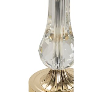 Mauro Ferretti lampada da tavolo Bratislava E27 Ø 33x59 cm oro