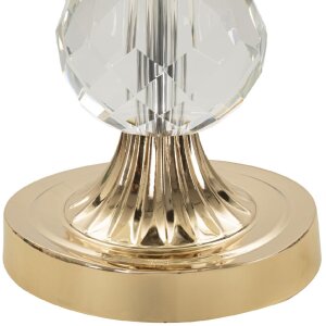 Mauro Ferretti lampada da tavolo Bratislava E27 Ø 33x59 cm oro