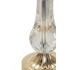 Mauro Ferretti lampada da tavolo Bratislava E27 Ø 33x59 cm oro