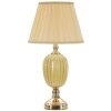 Lampe da tavolo Mauro Ferretti E27 Ø 30x55 cm oro panna