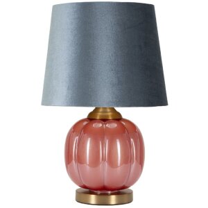 Lumino da tavolo Mauro Ferretti Helene Sfera B27 Ø 32,5x50 cm rosso blu
