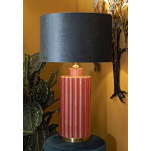 Lampada da tavolo Helenenturm Mauro Ferretti E27 Ø 40x70 cm rosso blu