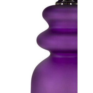 Lampada da tavolo Mauro Ferretti Milva Due E27 Æ 32,5x57,5 cm viola oro