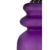 Lampada da tavolo Mauro Ferretti Milva Due E27 Æ 32,5x57,5 cm viola oro