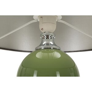 Mauro Ferretti lampada da tavolo Eva Two E27 Ø 38x65 cm verde nero