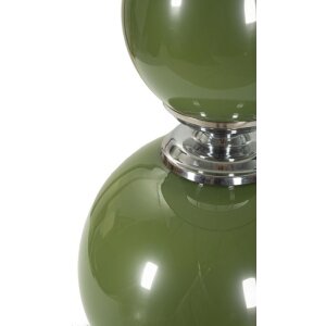 Mauro Ferretti lampada da tavolo Eva Two E27 Ø 38x65 cm verde nero