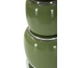 Lampe da tavola Eva di Mauro Ferretti - E27, diametro 32,5 x 55 cm, verde e nero
