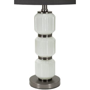 Mauro Ferretti lampada da tavolo Luminosa Tre E27 Diametro 32,5x57 cm bianco grigio
