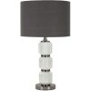 Mauro Ferretti lampada da tavolo Luminosa Tre E27 Diametro 32,5x57 cm bianco grigio