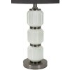 Mauro Ferretti lampada da tavolo Luminosa Tre E27 Diametro 32,5x57 cm bianco grigio