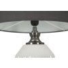 Lampo da tavolino Heiterkeit E27 Ø 37,5x65 cm bianco grigio