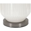 Lampo da tavolino Heiterkeit E27 Ø 37,5x65 cm bianco grigio