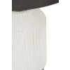 Lampo da tavolino Heiterkeit E27 Ø 37,5x65 cm bianco grigio