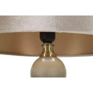 Lampada da tavolo Mauro Ferretti Torcia perla E27 Ø 37,5x61 cm perlata
