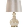 Lampada da tavolo Mauro Ferretti Torcia perla E27 Ø 37,5x61 cm perlata