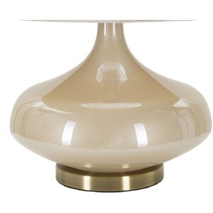 Lampada da tavolo Mauro Ferretti Perly Rotondo E27 ∅ 35x50,5 cm perlato