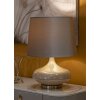 Lampada da tavolo Mauro Ferretti Perly Rotondo E27 ∅ 35x50,5 cm perlato
