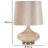 Lampada da tavolo Mauro Ferretti Perly Rotondo E27 ∅ 35x50,5 cm perlato