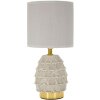 Lumino da notte Mauro Ferretti Pigny E14 Ø 15x30,5 cm color crema