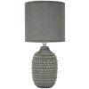 Lumino da comodino Mauro Ferretti Punti E14 Ø 15x30,5 cm grigio