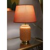 Lampada da tavolino Quadrato Mauro Ferretti E27 Ø 28x44 cm arancione