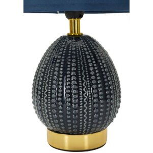 Lampada da tavolo Mauro Feretti Flavio E14 Ø 15 x 30,5 cm blu