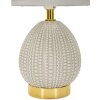 Lampada da tavolo Mauro Ferretti Flavi E14 Ø 15x30,5 cm grigio