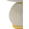 Lampada da tavolo Mauro Ferretti Flavi E14 Ø 15x30,5 cm grigio