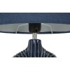 Lampada da tavolo Mauro Ferretti Seta E14 28,5x15x43 cm blu