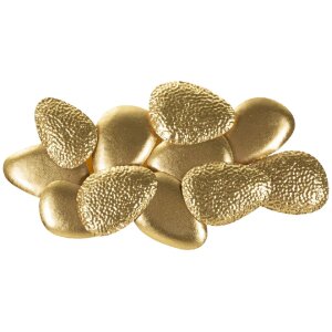 Luce da pareo Mauro Ferretti Shell E14 59,8x11x31 cm oro
