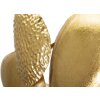 Luce da pareo Mauro Ferretti Shell E14 59,8x11x31 cm oro