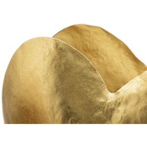 Lampada da pare Mauro Ferretti Cuore doro E14 25,5x15x24 cm oro