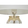 Lampada da tavola Mauro Ferretti Cassy E27 ∅ 25x40,5 cm bianca oro